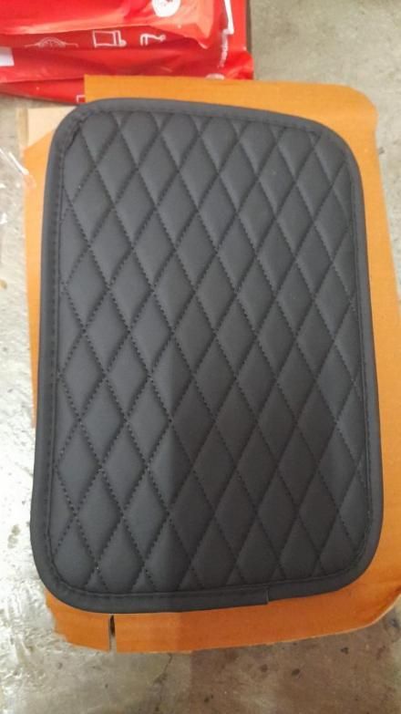 Microfiber Leather Armrest Cover With Storage