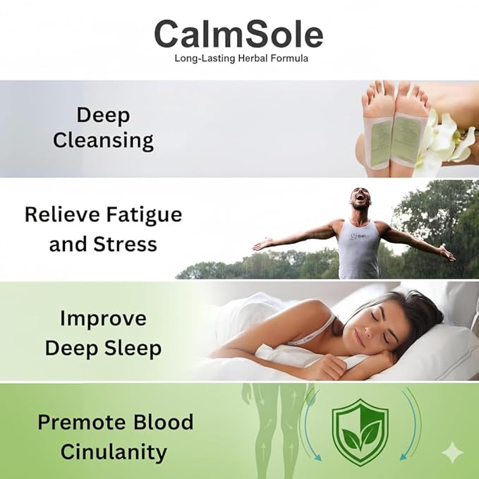 Natural Foot Patches That Detox While You Sleep Real Results in 7 Days (BUY 1 GET 1 FREE)