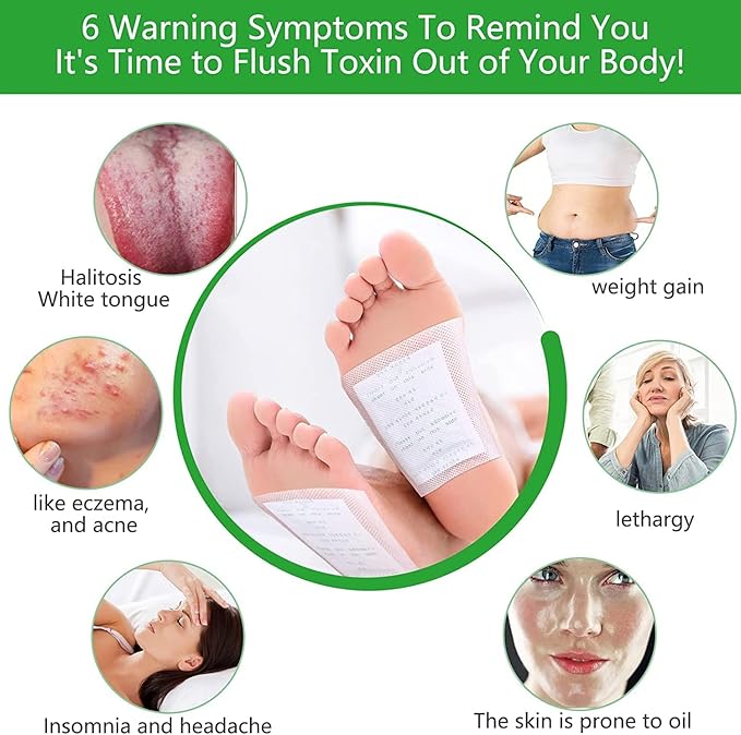 Natural Foot Patches That Detox While You Sleep Real Results in 7 Days (BUY 1 GET 1 FREE)