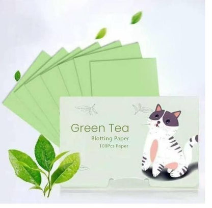 100 Pcs Oil Absorbing Papers