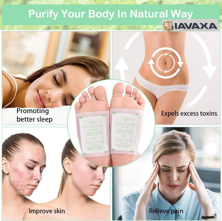 Natural Foot Patches That Detox While You Sleep Real Results in 7 Days (BUY 1 GET 1 FREE)