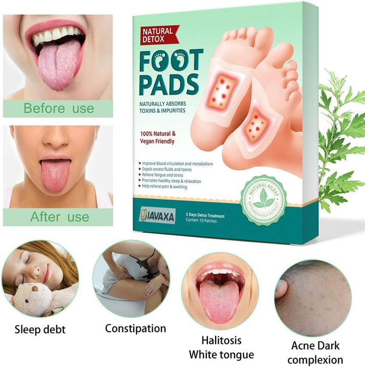 Natural Foot Patches That Detox While You Sleep Real Results in 7 Days (BUY 1 GET 1 FREE)